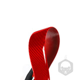 Gear Shift Panel Cover Trim Central Control Part for Fiat 500 2012-2015 Red