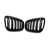2Pcs Front Grille Grill 51137307599 51137307600 Replaces for BMW x6 E71