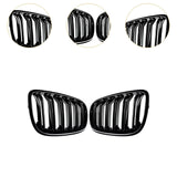 2Pcs Front Grille Grill 51137307599 51137307600 Replaces for BMW x6 E71