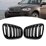 2Pcs Front Grille Grill 51137307599 51137307600 Replaces for BMW x6 E71