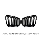 2Pcs Front Grille Grill 51137307599 51137307600 Replaces for BMW x6 E71