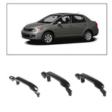 Exterior Door Handle Replacement Compatible for Nissan 2007- 2012 Versa Left Front