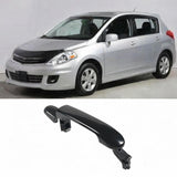 Exterior Door Handle Replacement Compatible for Nissan 2007- 2012 Versa Left Rear