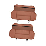 Generic Car Backseat Organizer Stowing Hanging Vehicles Practical Cup Holder Brown