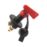 Rotary Battery Isolator Disconnect Switch RV Auto Power Cutoff Master Switch with 2 Holes