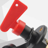 Rotary Battery Isolator Disconnect Switch RV Auto Power Cutoff Master Switch with 2 Holes