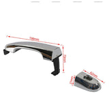 Exterior Door Handle Parts for Kia Sorento 2011-2015 Spare Parts Sturdy Front Left