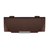 Sunglasses Holder for Car Sun Visor for Car, SUV, Truck Car Interior Generic Brown