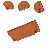 Sunglasses Holder for Car Sun Visor for Car, SUV, Truck Car Interior Generic Orange