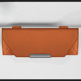 Sunglasses Holder for Car Sun Visor for Car, SUV, Truck Car Interior Generic Orange