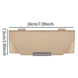 Sunglasses Holder for Car Sun Visor for Car, SUV, Truck Car Interior Generic Beige
