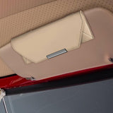 Sunglasses Holder for Car Sun Visor for Car, SUV, Truck Car Interior Generic Beige
