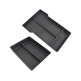 2 Pieces Center Console Armrest Storage Box for Tesla Model 3 2024