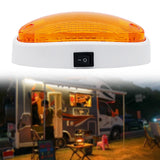 LED Yacht Light Practical 12V Replacement Light for Rvs for RV Van Boat Yellow Light