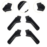 4Pcs RV Gutter Spouts Sturdy RV Roof Water Diverter for Yacht Boats Rvs
