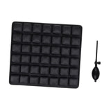 Inflatable Seat Cushion Soft Cushion Pad for Home Living Car Wheelchair Black