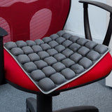 Inflatable Seat Cushion Soft Cushion Pad for Home Living Car Wheelchair Gray