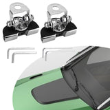 2x Generic LED Light Bar Mounting Brackets Work Pod Light Mount Clamps Silver