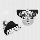 2x Generic LED Light Bar Mounting Brackets Work Pod Light Mount Clamps Silver