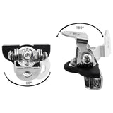 2x Generic LED Light Bar Mounting Brackets Work Pod Light Mount Clamps Silver