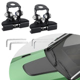 2x Generic LED Light Bar Mounting Brackets Work Pod Light Mount Clamps Black
