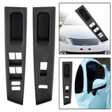 Front Armrest Upper Panel Window Switch Bezel for Toyota Vitz 2010-2014 Left