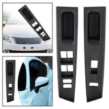 Front Armrest Upper Panel Window Switch Bezel for Toyota Vitz 2010-2014 Left