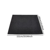 Garage Floor Mat for Under Car Flooring Rug Trailer Shop Truck Oil Spill Mat 152cmx280cm