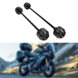 Rear Front Axle Fork Sliders Practical Parts for Yamaha MT-09 2021-2023 Black