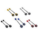 Rear Front Axle Fork Sliders Practical Parts for Yamaha MT-09 2021-2023 Black