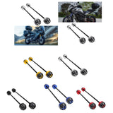 Rear Front Axle Fork Sliders Practical Parts for Yamaha MT-09 2021-2023 Black