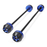 Rear Front Axle Fork Sliders Practical Parts for Yamaha MT-09 2021-2023 Black