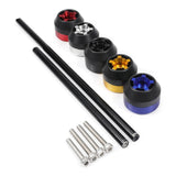 Rear Front Axle Fork Sliders Practical Parts for Yamaha MT-09 2021-2023 Black