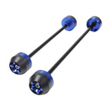 Rear Front Axle Fork Sliders Practical Parts for Yamaha MT-09 2021-2023 Blue