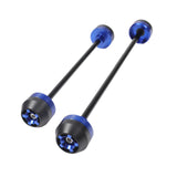 Rear Front Axle Fork Sliders Practical Parts for Yamaha MT-09 2021-2023 Blue