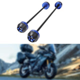 Rear Front Axle Fork Sliders Practical Parts for Yamaha MT-09 2021-2023 Blue
