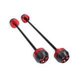 Rear Front Axle Fork Sliders Practical Parts for Yamaha MT-09 2021-2023 Red