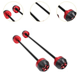 Rear Front Axle Fork Sliders Practical Parts for Yamaha MT-09 2021-2023 Red