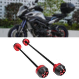 Rear Front Axle Fork Sliders Practical Parts for Yamaha MT-09 2021-2023 Red