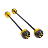 Rear Front Axle Fork Sliders Practical Parts for Yamaha MT-09 2021-2023 Gold