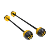 Rear Front Axle Fork Sliders Practical Parts for Yamaha MT-09 2021-2023 Gold