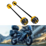 Rear Front Axle Fork Sliders Practical Parts for Yamaha MT-09 2021-2023 Gold