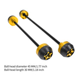 Rear Front Axle Fork Sliders Practical Parts for Yamaha MT-09 2021-2023 Gold