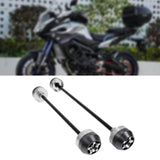 Rear Front Axle Fork Sliders Practical Parts for Yamaha MT-09 2021-2023 Silver