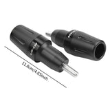 Motorcycle Frame Sliders Easy to Use Parts for Yamaha MT07 Tracer700 GT Black