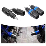 Motorcycle Frame Sliders Easy to Use Parts for Yamaha MT07 Tracer700 GT Black