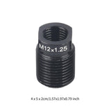 Shifts Knob Adapter Replace Automobile Parts Easy Installation Aluminum Alloy M12x1.25
