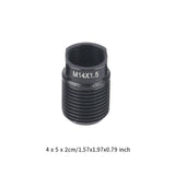 Shifts Knob Adapter Replace Automobile Parts Easy Installation Aluminum Alloy M14x1.5