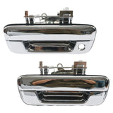 Tailgate Lock Handle Utility High Reliability Rear Back Latch for Isuzu with Key Hole