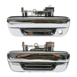 Tailgate Lock Handle Utility High Reliability Rear Back Latch for Isuzu with Key Hole